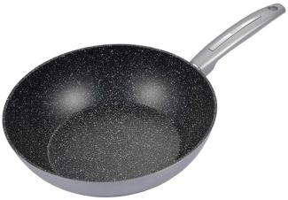 Neuetischkultur Wockpfanne Metallic Silber Wok 28 cm