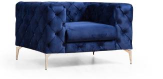 Designer Sessel Desulo Blau