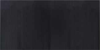 vidaXL Teppich Rechteckig Schwarz 100x200 cm Bambus 376804