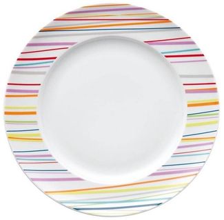 Speiseteller 27 cm Sunny Day Sunny Stripes Thomas Porzellan Speiseteller - Mikrowelle geeignet, Spülmaschinenfest