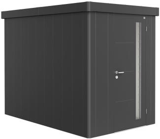 Biohort Gerätehaus Neo, 3A: 180 x 292 x 222 (b x t x h) cm, dunkelgrau-metallic