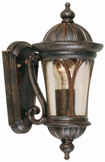 Außenleuchte, Wandlampe, Laterne, ALU-Druckguss, Bronze