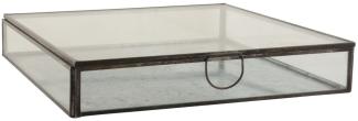 Serviettenhalter Glasbox Glasschachtel Schmuckkasten Schwarz Ib Laursen 0824-25