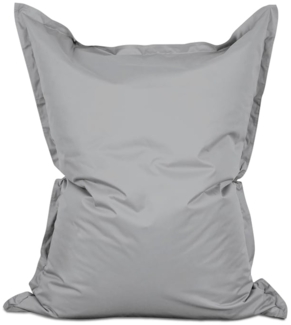 Lumaland 'Luxury' XXL-Sitzsack, Indoor & Outdoor, Silbergrau, Polyester, 380 l