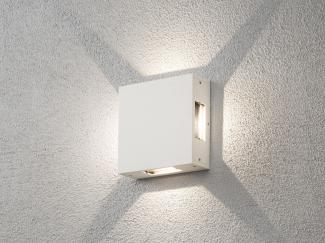 KONSTSMIDE No. 7984-250 Aussenwandleuchte Cremona 4x High Power LED 3000 K weiß