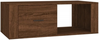 Couchtisch, Sofatisch Braun Eichen-Optik 100x50,5x35 cm Holzwerkstoff