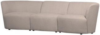 Sofa Coco aus Boucle-Stoff, Sand