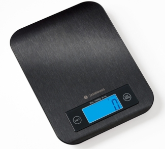 Digitale Küchenwaage Haushaltswaage Briefwaage ZASSENHAUS Pure anthrazit 073515