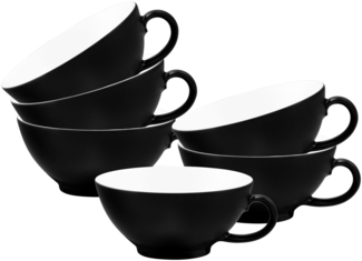 Seltmann Weiden Life Fashion Teetasse 140 ml 6er Set - Glamorous Black