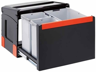FRANKE Abfallsorter 30 (2x8 + 14) Liter CUBE 50 ab 50 cm Schrankbreite, Handauszug
