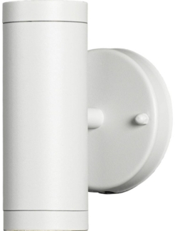 Konstsmide Modena ab/auf LED Wandleuchte weiß, 2x4W, Glas