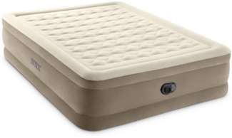 Intex Queen Ultra-Plüsch-Luftbett mit Fiber-Tech RP, aufgeblasene Größe: 152 x 203 x 46 cm (64428ND)