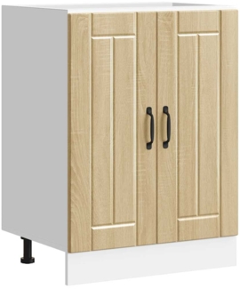 vidaXL Küchenunterschrank Porto Artisan-Eiche Holzwerkstoff 853986