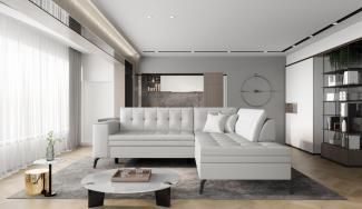 Wohnideebilder Lanvin Weiss Ecksofas & Eckcouches CO-LAN-RT-17SOF