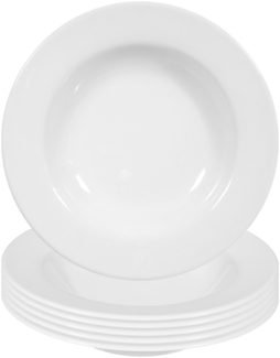 Seltmann Weiden Rondo/Liane Weiß Suppenteller ø 22,3 cm 6er Set