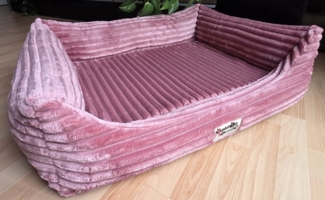 Hundebettenmanufaktur Hundekorb Orthopädisches Hundesofa Hundebett Cord Ortopedico Viscoschaummatratze