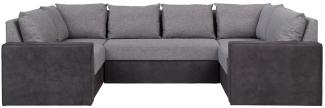 Ecksofa Reton Plus (Farbe: Montana 101 + MDL 5)