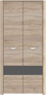 2-trg. Kinderkleiderschrank 'Kevin'