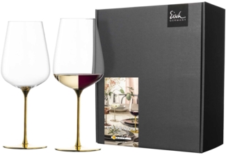 Eisch Essenca SensisPlus Gold Edition Allround-Weingläser fruchtig & aromatisch 2er Set