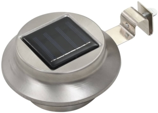 vidaXL Solar-Außenleuchten 12 Stk. LED Rund 12 cm Weiß 277135