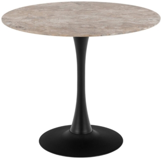 ebuy24 Esstisch Malta Esstisch 90x90cm Braun.