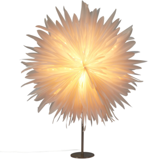 Weihnachtsdekoration Tischleuchte SATOPANTH Stern 70 cm Weiß