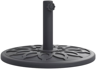 vidaXL Sonnenschirmständer für Ø38/48 mm Mast 12 kg Rund 4007974
