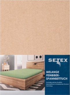 Traumschloss Spannbettlaken Biber, Gummizug: rundum, (1 Stück), Feinbiber, Taupe, 90-100x200