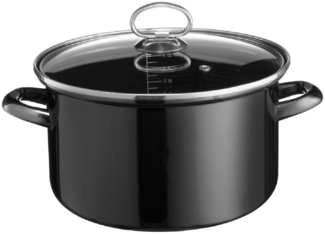 MICHELINO Zoe Serie: Topf Kochtopf Bratentopf mit Deckel für Kochliebhaber Bratentopf 16 cm