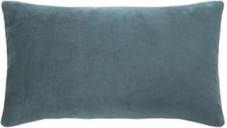 pad Kissenhülle Samt Elegance Opal Blau (25x50cm) 10127-G70-2550