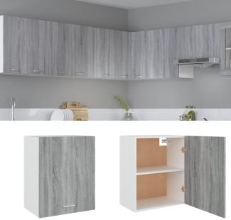 vidaXL Hängeschrank Grau Sonoma 50x31x60 cm Holzwerkstoff 815586