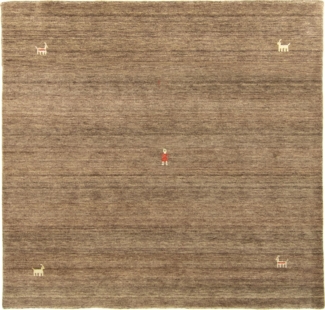 Morgenland Gabbeh Teppich - Indus - Sahara - 200 x 200 - Braun