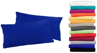 MOON Heimtextilien Kissenbezug / Seitenschläferkissenbezug 2er Pack MOON-Luxury Linon 100% Baumwolle, Linon