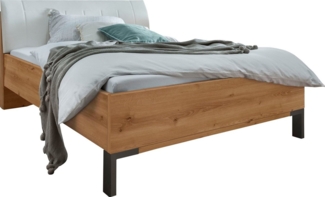 WIEMANN Futonbett Monaco, erstklassige Qualität Made in Germany, mit komfortablem Polsterkopfteil