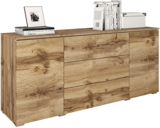 Kommode Doppo 150 (Farbe: Wotan, ohne Beleuchtung)