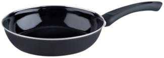 Riess Bratpfanne Schwarzemaille Gourmet Pfanne 24 cm, Emaille