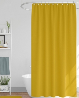 Urban Living Duschvorhang Badewannenvorhang Duschgardine Dusch-Vorhang Breite 180 cm, aus 100 % Polyester - bis 40° C waschbar