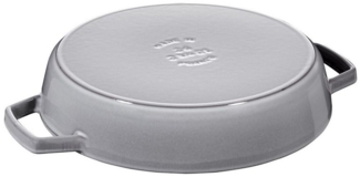 Staub Pans Bratpfanne 26 cm, Gusseisen, Graphit-Grau