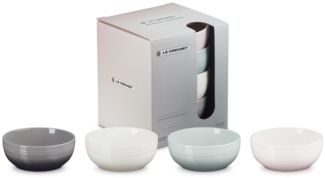 LeCreuset Müslischale Coupe 4er-Set Steinzeug