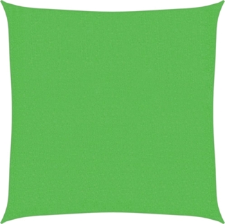 vidaXL Sonnensegel 160 g/m² Hellgrün 3x3 m HDPE 311274