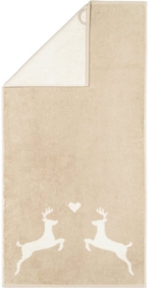 Cawö Handtuch Alpenchic Natur (50x100 cm) 6228-50/100-33