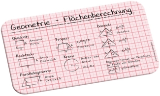 Geda Labels GmbH Frühstücksbrett Geometrie, Melamin, (1-St), Rot, 23,5x14,5x0,3cm, spülmaschinengeeignet