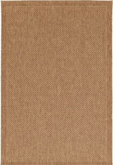 OTTO home Teppich Arona, Sisal-Optik mit Bordüre, auch für Balkon und Terrasse, rechteckig, Höhe: 7 mm, In- und Outdoor geeignet, Wetterfest & UV-beständig