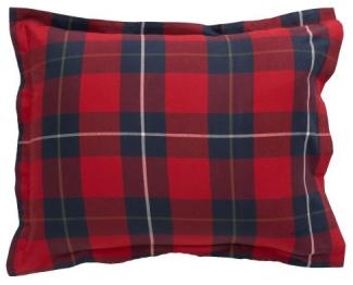 Gant Home Kopfkissenbezug Flannel Check Ruby Red (80x80 cm) 851027401-630