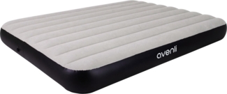 Avenli aufblasbares Luftbett Campingmatratze 203x152x25 cm