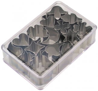 Garnier-Ausstechformen, Edelstahl, 15-teilig, von STÄDTER