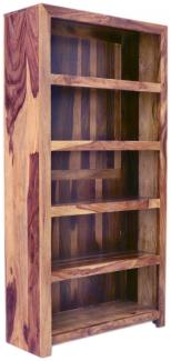Bücherregal Kali 90x180x35 aus indischem Sheesham-Massivholz