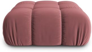 Micadoni Hocker Bellis Samtstoff Rosa