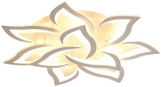 Riserva Deckenleuchte Schwalbenschwanz Blumen Deckenleuchte,weiß, 10 Köpfe,90W,warmes Licht