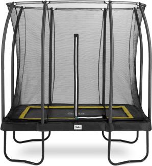 Salta 'Comfort Edition' Trampolin inkl. Sicherheitsnetz, rechteckig, schwarz, 214 x 153 cm